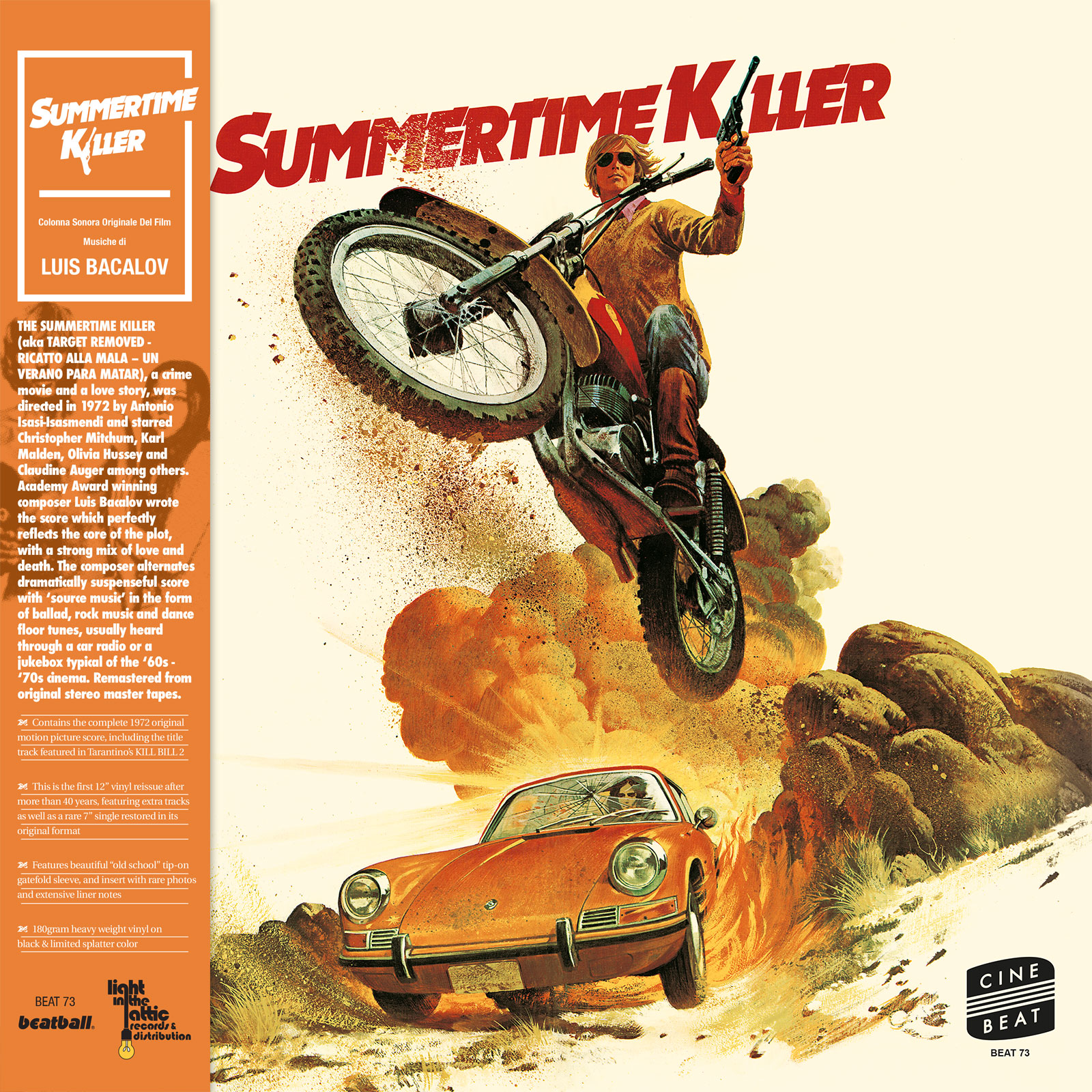 Неустаревающий OST Луиса Бакалова к ленте Антонио Исаси-Исасменди "Summertime Killer" был переиздан на виниле